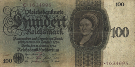Duitsland P178.Z: C 100 Reichsmark 1924
