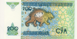 Uzbekistan  P80.a 200 Som 1997