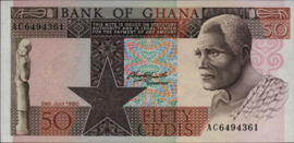 Ghana P22 50 Cedis 1980