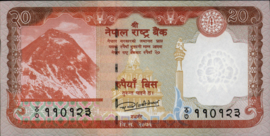 Nepal  P78 20 Rupees 2020