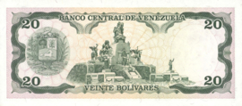 Venezuela  P63/B328 20 Bolivares 1981-'95