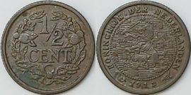 Nederland Sch.1008 1/2 Cent 1912