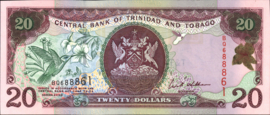 Trinidad and Tobago  P44 20 Dollars 2002 (No date)