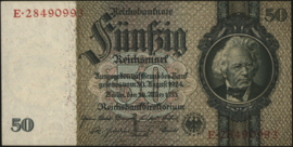 Duitsland P182.a 50 Reichsmark 1933