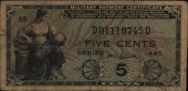 Verenigde Staten van Amerika (VS) PM22 5 Cents 1951-54 (No date)