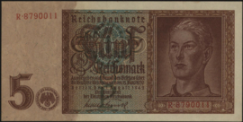 Germany P186.a 5 Reichsmark 1942