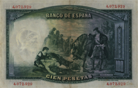 Spanje  P83 100 Pesetas 1931