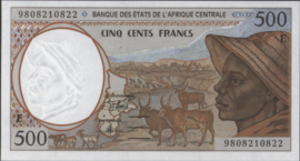 Centraal Afrikaanse Staten/Kameroen P201E.e 500 Francs 1998