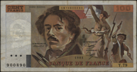 Frankrijk P154 100 Francs 1984
