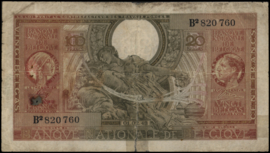 België - Francs/Belgas P123 100 Francs 1943