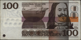 Nederland PL103/AV086 100 Gulden 1970
