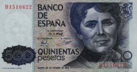 Spanje P157 500 Pesetas 1979