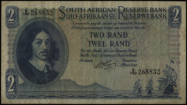 Zuid Afrika P104.b 2 Rand 1961-65 (No date)