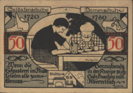 Duitsland - Noodgeld - Weissenfels Grab/Mehl.:1403 50 Pfennig 1921