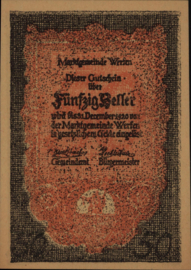 Oostenrijk - Noodgeld - Werfen Markt KK.:1173 50 Heller 1920