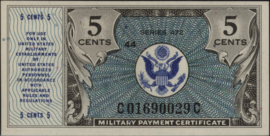Verenigde Staten van Amerika (VS)  PM15 5 Cents (19)48 (No date)