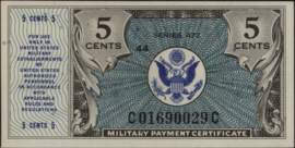 United States of America (USA)  PM15 5 Cents (19)48 (No date)