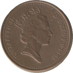 Great Britain KM935a 1 Penny 1992-1997