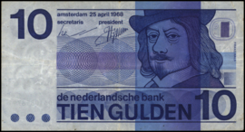 Nederland  PL47.b2.R 10 Gulden 1968 REPLACEMENT