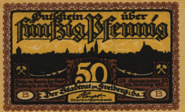 Germany - Emergency issues - Freiberg Grab. 379 50 Pfennig 1921