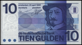 Nederland  PL47.e1 10 Gulden 1968