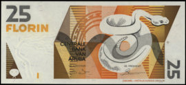 Aruba   PLAR2.3.a 25 Florin 1990
