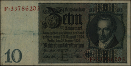 Duitsland P180.a 10 Reichsmark 1929