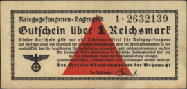 Germany - POW DWM-23 1 Reichsmark 1939-1945 (No date)