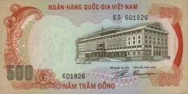 Viet Nam - South  P33 500 Dong 1972