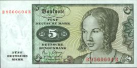 Duitsland - BRD  P30.b 5 Deutsche Mark 1980