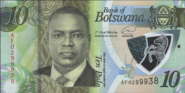 Botswana  P36 10 Pula 2020