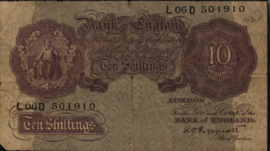 Engeland P366 10 Shillings 1940-1948 (No date)