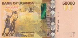 Oeganda  P54 50.000 Shillings 2022