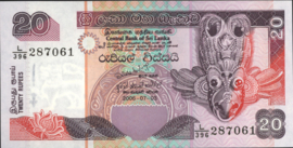 Sri Lanka P109.e 20 Rupees 2006