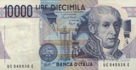 Italy P112.b 10,000 Lire 1984