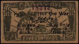 Filipijnen PS178.a 5 Centavos (No date)
