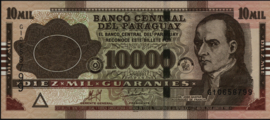 Paraguay P224 10.000 Guaranies 2008