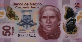 Mexico P123 50 Pesos 2019