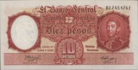 Argentinië P270 10 Pesos 1954-1957 (No date)