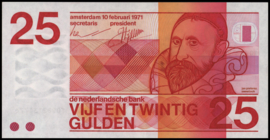 Nederland  PL70.f1 25 Gulden 1971