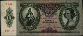 Hongarije P100 10 Pengo (Tîz) 1936