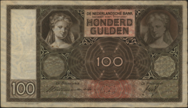 Nederland  PL97/AV081 100 Gulden 1938/1939