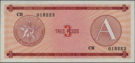 PFX02 3 Pesos 1985 (No date)