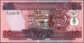 Salomonseilanden  P20 10 Dollars 1997 (No date)