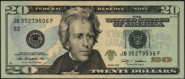 United States of America (USA) P533 20 Dollars 2009