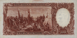 Argentinië P272.c2 100 Pesos 1951 (No date)