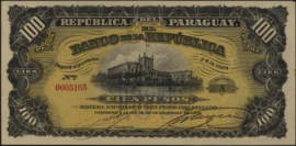 Paraguay P159 100 Pesos 1907