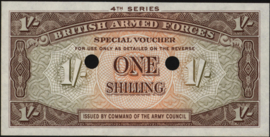 Great Britain, British Armed Forces  P32 1 Shilling 1962 (No date)