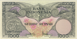 Indonesië  P71.e 1.000 Rupiah 1959