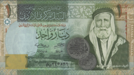 Jordanië  P34 1 Dinar 2016